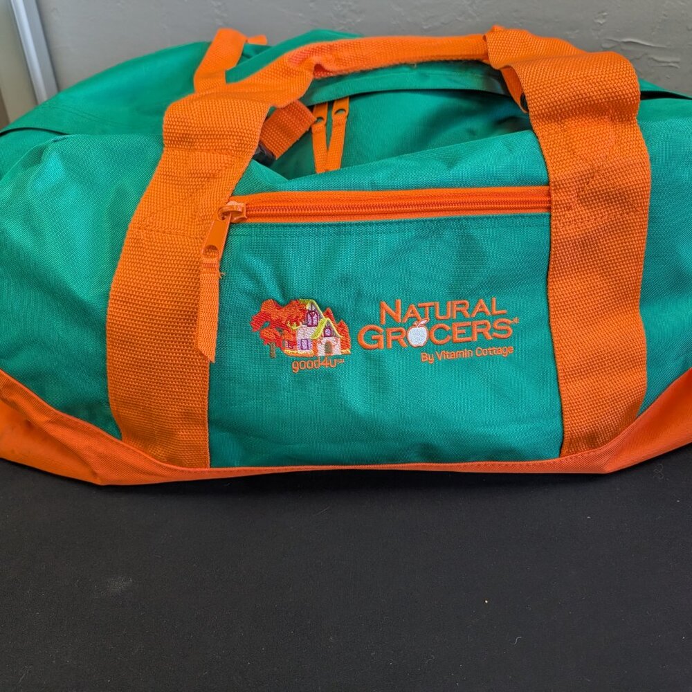 Natural Grocers Large Gym Travel Duffle Bag